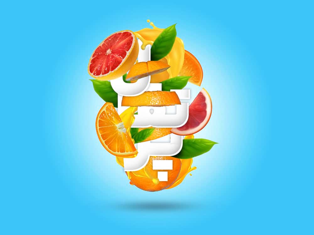 بنر طراحی شده با فونت یکان بخ ورژن 2