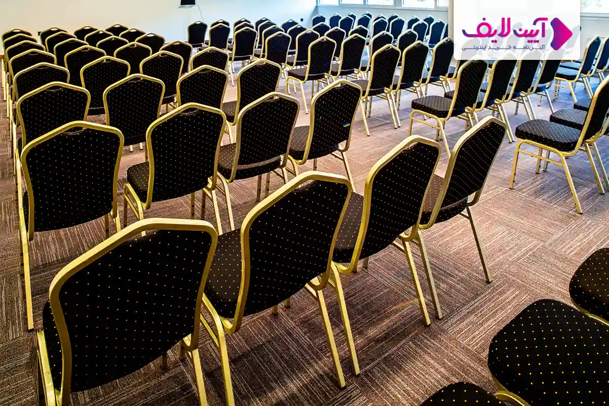 صندلی های مجلسی سالن پذیرایی تالار عروسی